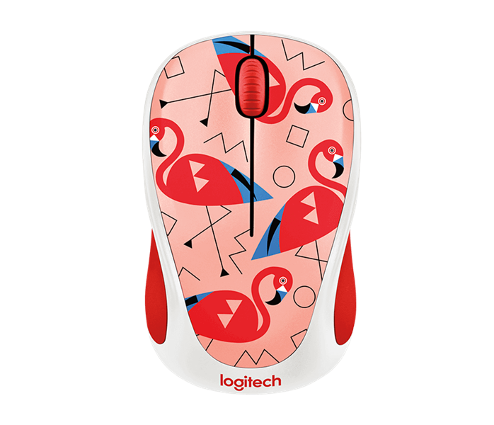 Logitech M238 Party Collection Wireless Mouse (Flamingo) (910-004720)